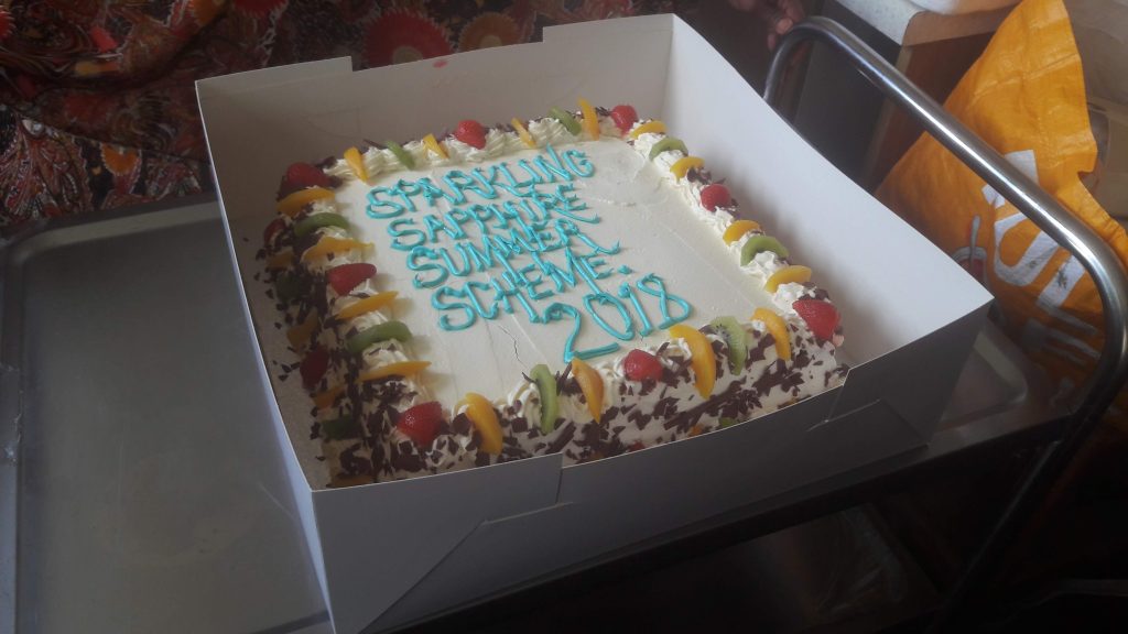Cakes on Sparkling Sapphire 2018 Events