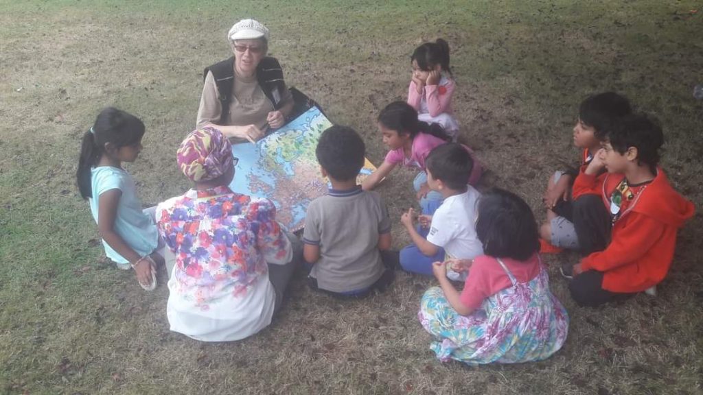 Children's learning map on Radiant Rubies 2017 Events